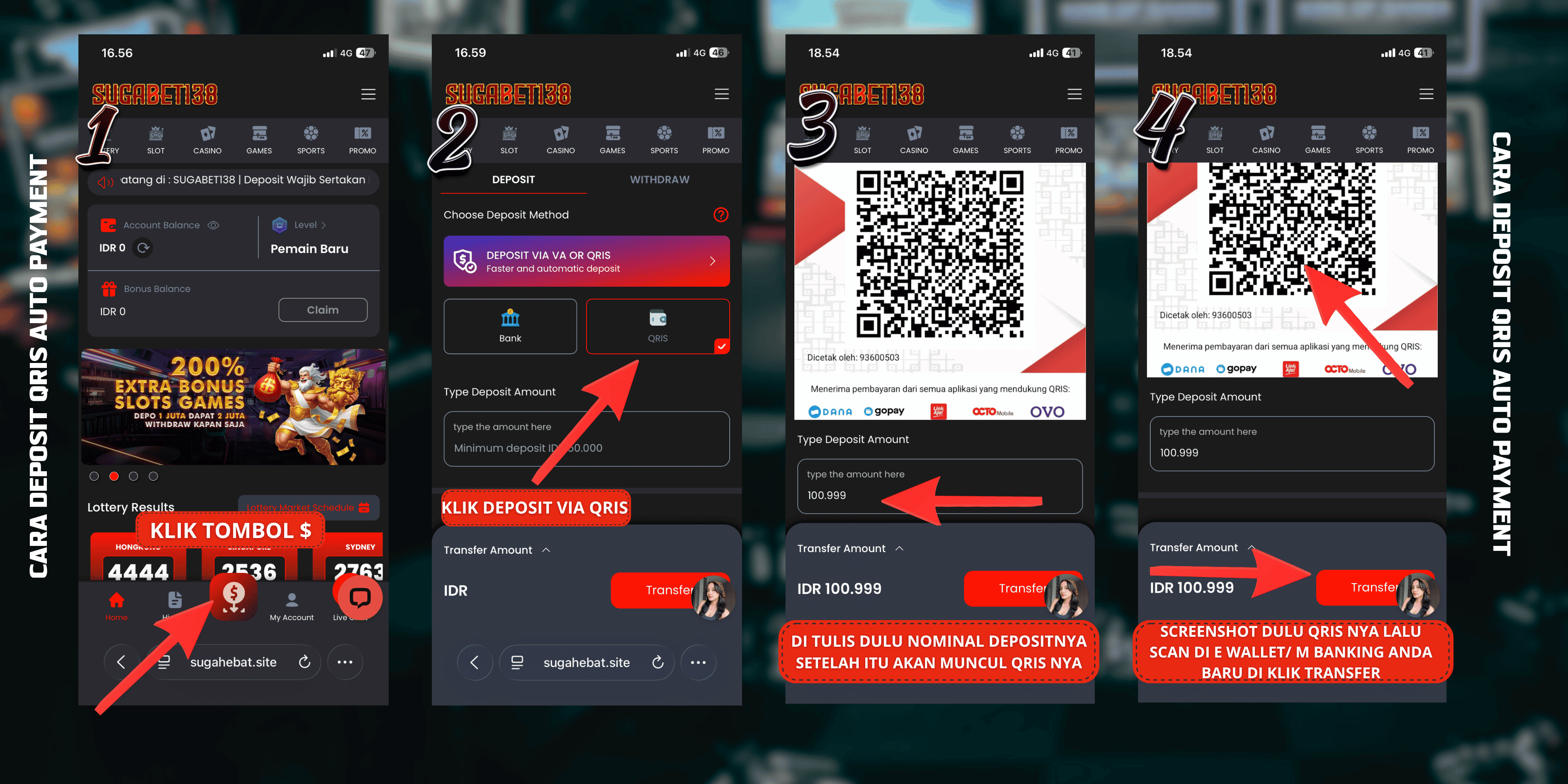CARA DEPOSIT QRIS